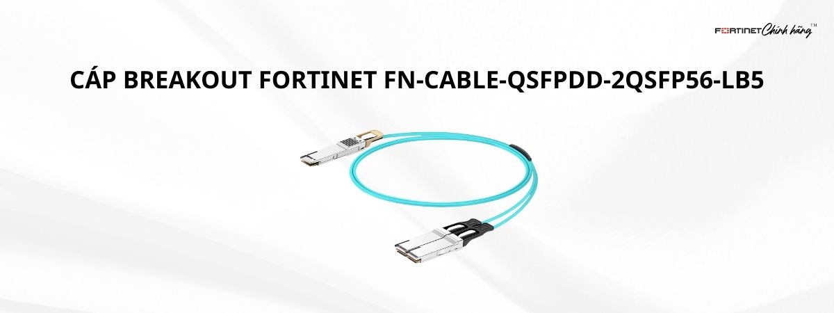 Cáp FN-CABLE-QSFPDD-2QSFP56-LB5
